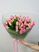 Букет: &laquo;Нежно-розовые Тюльпаны 51&raquo;