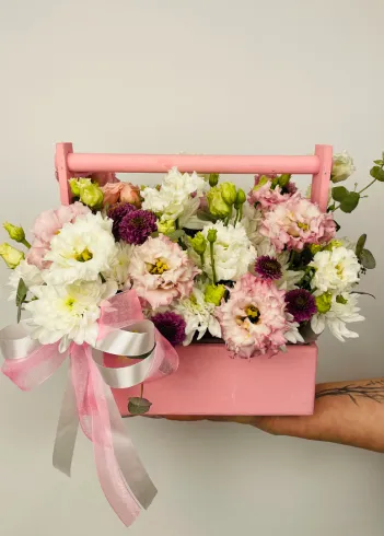 Композиция: &laquo;Цветочное Настроение&raquo; от интернет-магазина цветов в 