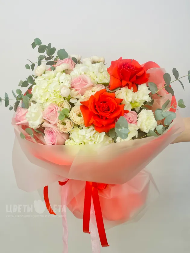 Букет: &laquo;Сладкая Валентинка&raquo;