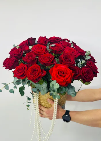 Композиция: &laquo;Любовь Навсегда&raquo; от интернет-магазина цветов в 