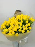 Букет: &laquo;Желтый Тюльпан 101&raquo;