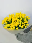 Букет: &laquo;Желтый Тюльпан 101&raquo;