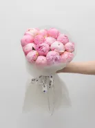 Монобукет: &laquo;Пионы Сара Бернард&raquo; 15
