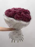 Монобукет &laquo;Бигуди Purple.  &raquo;