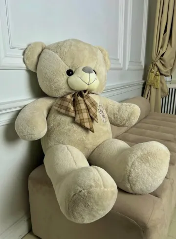 Мягкая игрушка &laquo;Мишка с бантиком&raquo; от интернет-магазина цветов в 