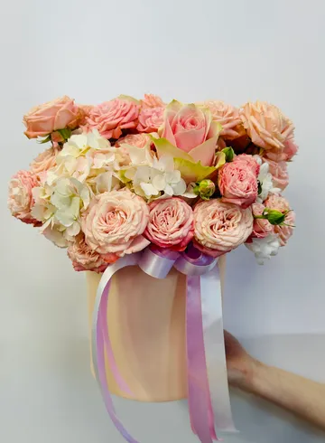 Композиция: &laquo;Для настоящей леди&raquo;  от интернет-магазина цветов в 