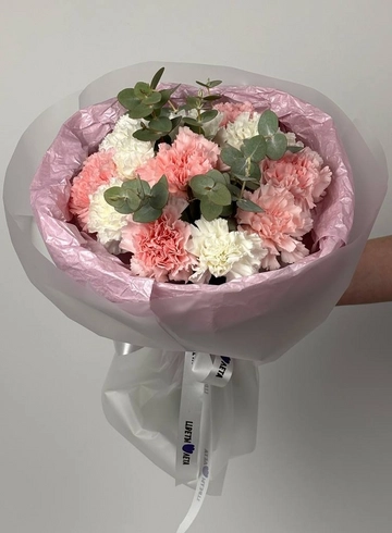 Букет: «Ванильный» от интернет-магазина цветов в 