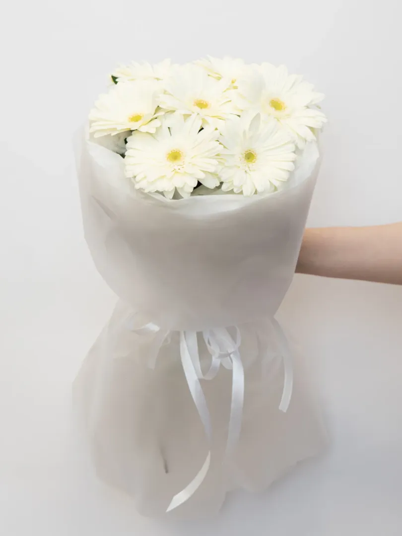 Букет: &laquo;Белые Герберы&raquo;  