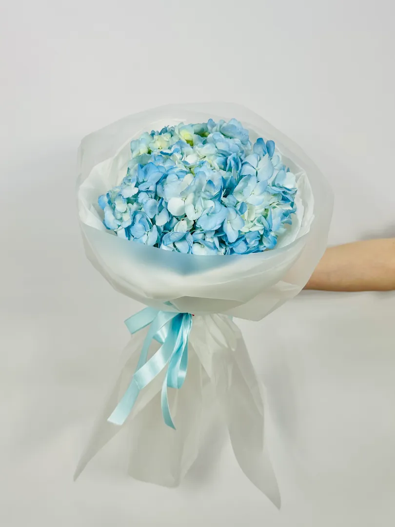 Букет: &laquo;Небесная гортензия 3&raquo; 