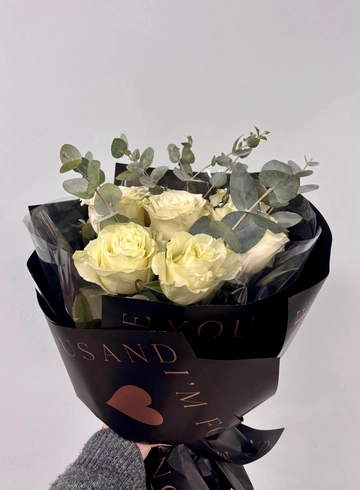 Букет: &laquo;Черный лебедь&raquo;  от интернет-магазина цветов в 