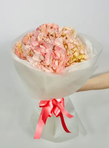 Букет: &laquo;Розовая гортензия 3&raquo;  от интернет-магазина цветов в 