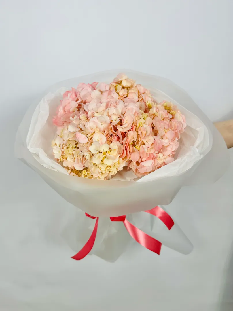 Букет: &laquo;Розовая гортензия 5&raquo;