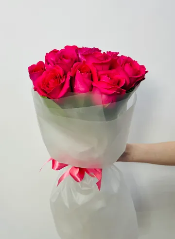 Букет из роз &laquo;Пинк Флойд&raquo; 60см