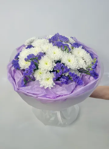 Букет: &laquo;Белоснежный дуэт&raquo; от интернет-магазина цветов в 