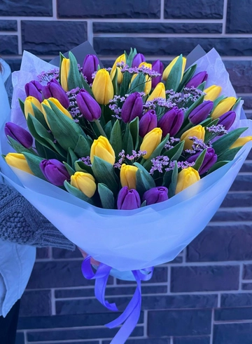 Букет: &laquo;Капли заката&raquo; от интернет-магазина цветов в 