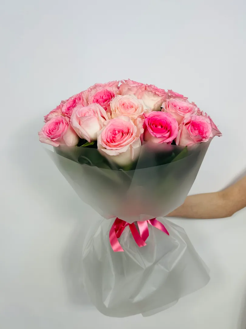 Букет: &laquo;Нежно-Розовая Роза&raquo;