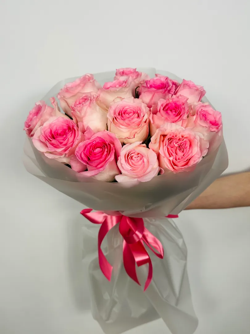 Букет: &laquo;Нежно-Розовая Роза&raquo;