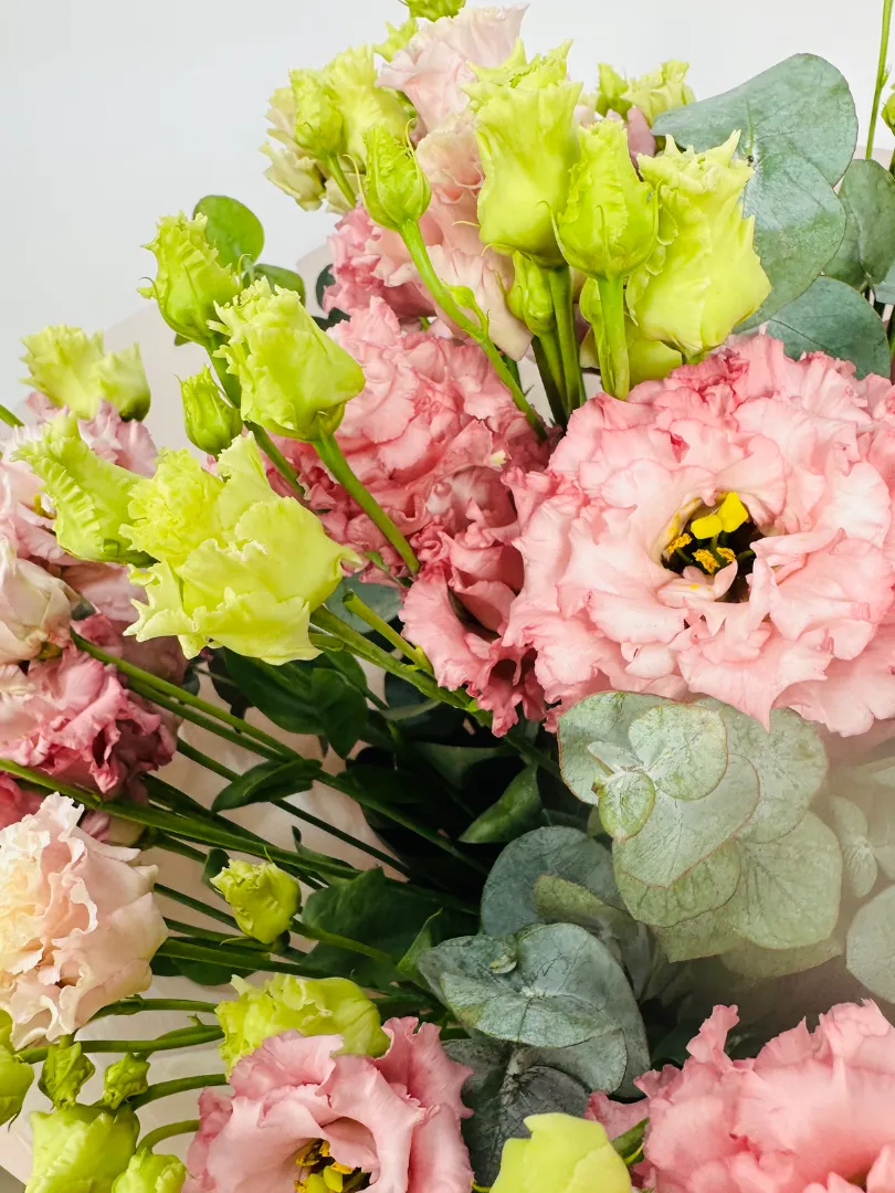 Букет: &laquo;Розовая Эустома 9&raquo;