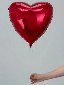 Шар фольгированный &laquo;Красное сердце&raquo; от интернет-магазина «» в 