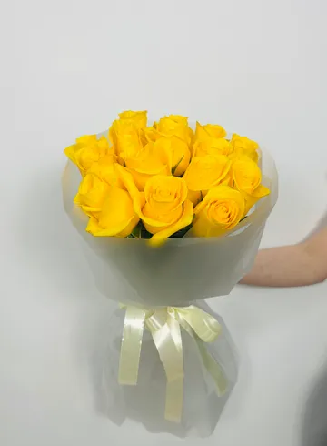 Букет: &laquo;Желтые Розы&raquo; от интернет-магазина цветов в 