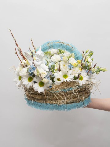 Композиция: &laquo;Аметистовое сияние&raquo; от интернет-магазина цветов в 