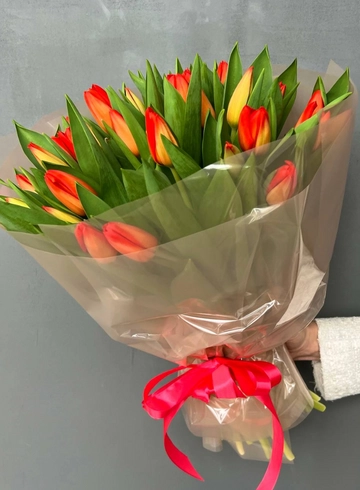 Букет: &laquo;Алый Триумф&raquo; от интернет-магазина цветов в 