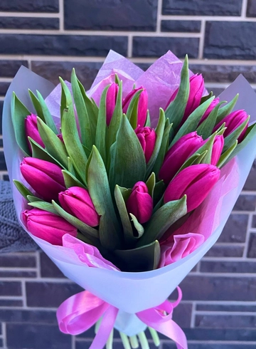 Букет: &laquo;Розовый Рассвет&raquo;  от интернет-магазина цветов в 