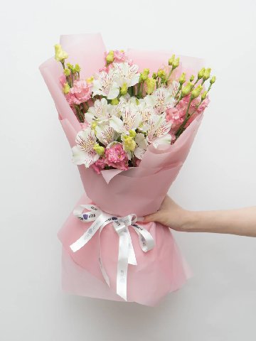 Букет: &laquo;Белый луг&raquo; от интернет-магазина цветов в 