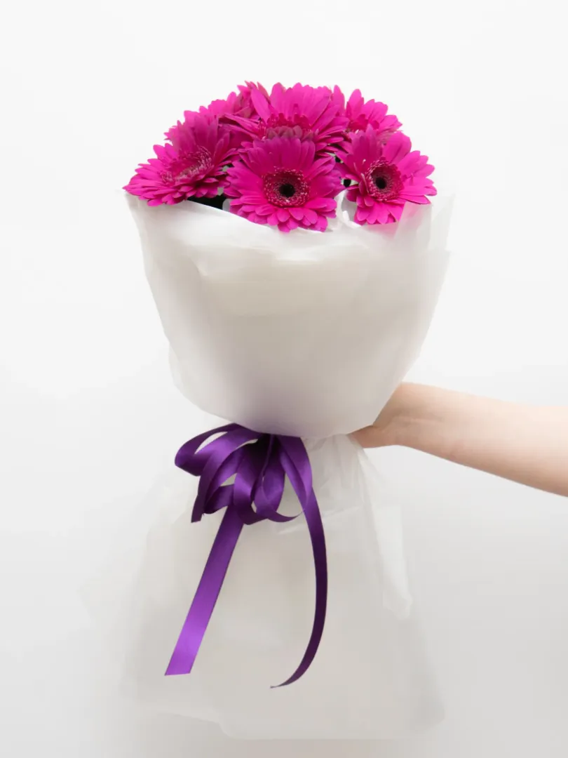 Букет: &laquo;Фиолетовые Герберы&raquo; 