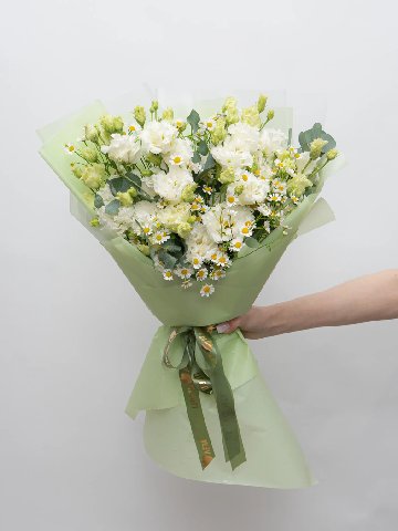 Букет: &laquo;Тропическая мята&raquo; от интернет-магазина цветов в 