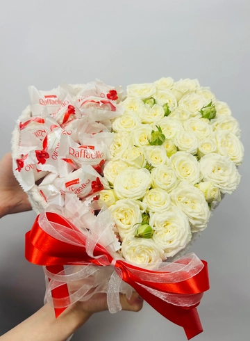 Букет: &laquo;Рубиновая любовь&raquo; от интернет-магазина цветов в 