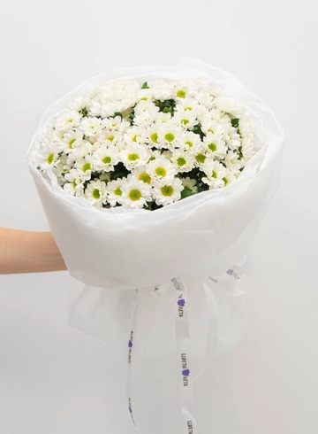 Букет: «Ромашковое сантини» от интернет-магазина цветов в 