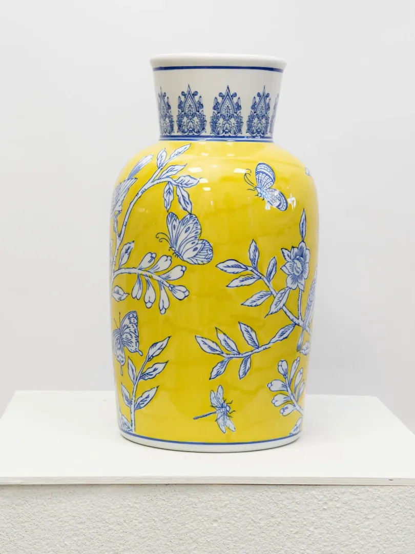 Авторская Интерьерная ваза &laquo;Silk&raquo;, Коллекция &laquo;Terra&raquo;