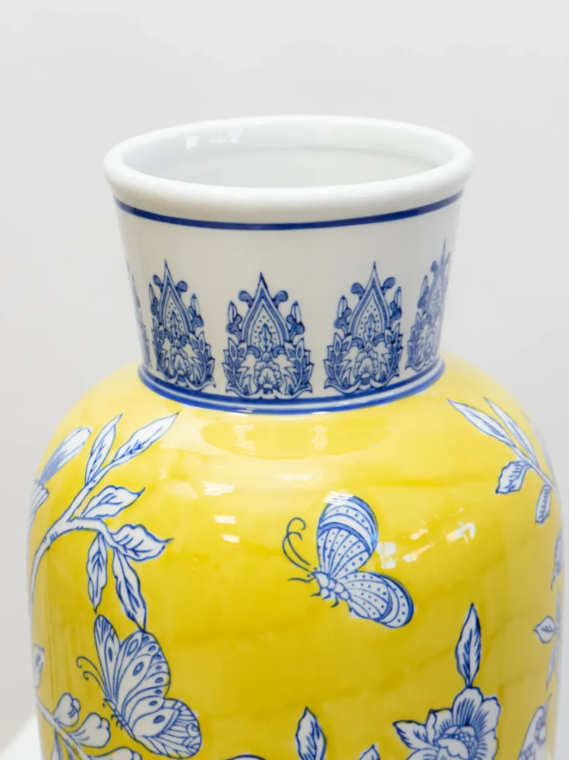 Авторская Интерьерная ваза &laquo;Silk&raquo;, Коллекция &laquo;Terra&raquo;