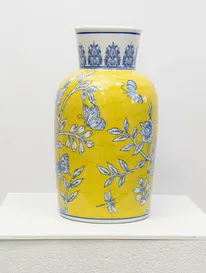 Авторская Интерьерная ваза &laquo;Silk&raquo;, Коллекция &laquo;Terra&raquo; от интернет-магазина «» в 