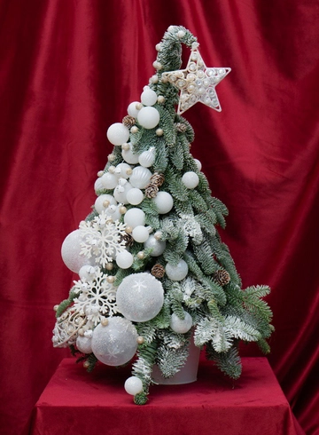 Композиция: &laquo;Ледяная Ель&raquo;  от интернет-магазина цветов в 