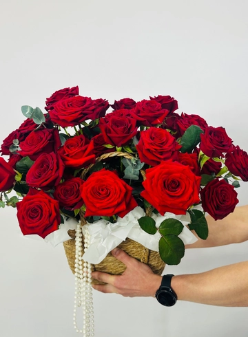 Композиция: &laquo;Mon Amorur&rdquo; от интернет-магазина цветов в 