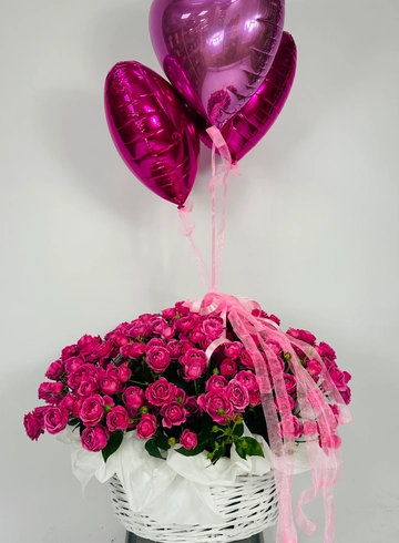 Композиция: &laquo;Пионовая сказка&raquo; от интернет-магазина цветов в 