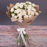 Букет из красных роз «15 алых роз» от интернет-магазина «Цветы Лета»в Перми
